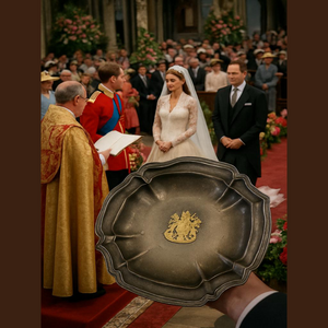 Prince of Wales Lady Diana Spencer Wedding 1981 Silver Plated Cavalier Tableware